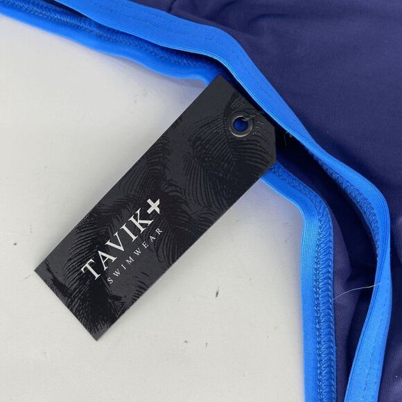 Tavik Jayden Womens Colorblock Cobalt Blue New moderate bikini bottom Small - Picture 8 of 9